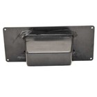 Misty Harbor Boat Storage Compartment Panel   4 7 8 X 2 1 8 Inch Black