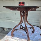 Baker Furniture Drop Leaf Accent Table Traditional Wood Side Table 8083