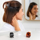 Goody Small Basic Half-claw Hair Clips 12-count 3-prong Claw Clips For All Hair