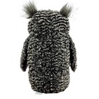 Jellycat Oti Owl Plush 13  Gray Soft Stuffed Animal Toy Rare Retired Woodland