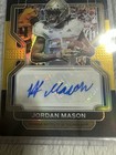 Panini 2022 Prizm Draft Picks Jordan Mason Rookie Auto Georgia Tech 1 5 Rare 