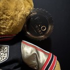 Fao Schwarz Brown Teddy Bear Plush Black Letterman Jacket Stuffed 12    New