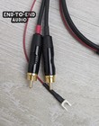 Dual Turntable Replacement Cable   Mogami Audio Cable   Neutrik Gold Rca Spade