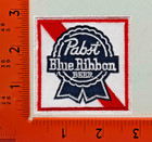 Pabst Blue Ribbon Pbr Patch     Vintage Beer Pabs Embroidered Iron-on Sew-on Retro