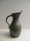 Vintage Antique Middle Eastern Copper Water Pitcher Carafe Xlnt 