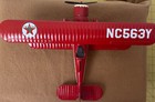 Texaco Metal Prop Plane  Old  Some Wear  Nc563y Officially Licensed Er tl