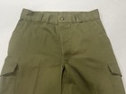 2 Vintage Boy Scouts Pants Mens Chino Olive Green Cargo Bsa Uniform Scout