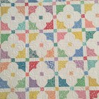 New Handmade Baby Girl Crib Quilt 1930s Prints Multi Colors