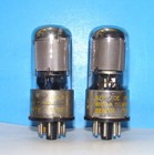 6sk7gt Zenith Radio Audio Amplifier Vintage Vacuum Tubes 2 Valves Tested 6sk7
