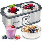 Ultimate Probiotic Yogurt Maker With Adjustable Temperature   Time Control  Open