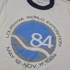 Vintage 1984 Louisiana World Fair Exposition Men s T-shirt Medium Paper Thin