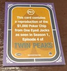 2019 Twin Peaks Archives One Eyed Jacks Poker Chip Pc1 Relic Rare David Lynch