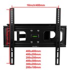 Full Motion 20  tilt Swivel Tv Wall Mount Led Lcd Plasma 32 37 39 42 46 48 50 55 
