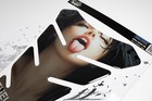 Motorcycle Tank Pad Fuel Me Up Paint Protection Sticker 3d Hot Woman Black White