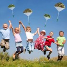 Mini Parachute Soldier Toy Hand Throw Outdoor Game Flying Kids Educational