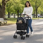 Goumau 3-in-1 Pet Stroller With Detachable Carrier