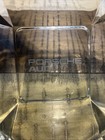 Vintage Porsche Audi Clear Glass Ashtray