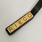 Vintage Rieco Poker Dice Game Leather Case Railway   Industrial Engineering Co 