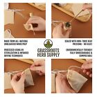 Unbleached Disposable Tea Filter Bags With Drawstring   All Natural Compostable