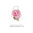 Artificial Rose Flower Heads  Light Pink Mini Flowers 0 8 Inch-1 Inch 144pcs