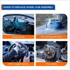 513347 Front Wheel Hub Bearing Assembly Fit For 2014-2019 Mazda 6  2013-2022 Maz