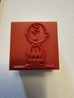 Peanuts Snoopy  Charlie Brown Wood-mounted Rubber Stamp