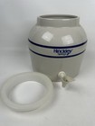 Springwell Dispenser Stoneware Pottery Hinckley Springs Crock Water Dispenser