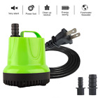 Submersible Water Pump Dirty Clean Aquarium Fountain Pool Pond Fish Tank Flood