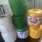 Lots Of  Crochet Thread - Size 10 Cotton - Different Colors  Some Use Some New