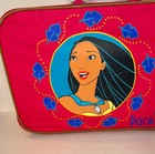 Vintage Disney Pocahontas Suitcase Carrying Case Youth 1990   s Pyramid Handbags 