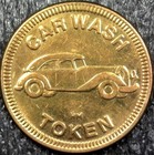 Carwash Car Wash Token Good For 50 Cents In Trade 25mm  c1097 