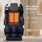 Zero Gravity Full Body Massage Chair Recliner W  Air Pressure   Heat