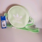 Adidas Originals Trefoil Round Bag Lime Green Crossbody Retro Rare Style Bnwt