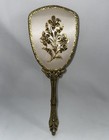 Vintage Matson Vanity Mirror Ormolu Hollywood Regency Gold Plated Floral 13   
