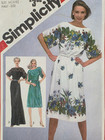 Simplicity Sewing Pattern 5150 Pullover Dress In 2 Lengths Sz 14 1 2-16 1 2 New