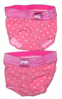 Capezio Footundeez Ho7s Shoe Foot Underwear Pink Polka Dot Dance New Adult Xl