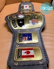 Nwa Domed Globe World Heavyweight Wrestling Championship Replica Tittle Belt 2mm