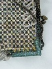 Antique Victorian Beaded Purse-iridescent Pink lavender With Metal Frame
