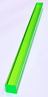 3 4    X 3 4  X 12  Inch Square Clear Green Acrylic Fluorescent Rod Aquarium Safe 