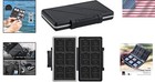 Compact Floral 36-slot Memory Card Storage - Waterproof And Shockproof Design