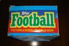 1986 Topps Football Empty Wax Pack Display Box Nfc Los Angeles Rams Team Card