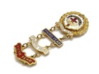 Sunday School Brethren Religious Pin Second Third Fourth Fifth Year