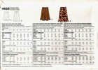 Simplicity 4935 Skirts Misses Easy Sewing Pattern Uncut Size 8-18