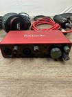 Focusrite Scarlett 2i2 2nd Gen Studio Bundle Cm25 Mic Hp60 Headphones Cables