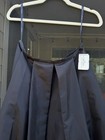 Vtg Js Collections Black Pleated Maxi Skirt Avant Garde 100  Acetate Nwt 10