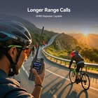 C2 Gmrs Handheld Two Way Radio Emergency Portable Walkie Talkie Long Range