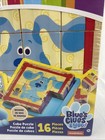 Melissa   Doug Blue s Clues   You  Wooden Cube Puzzle 16 Pieces Sealed Brand New