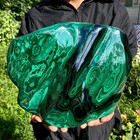 22 48lb Natural Polished Malachite Mineral Freeform Specimen Reiki Stone