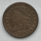 1809 6 Classic Head Half Cent