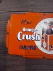 Vintage Rare Orange Crush Ask For Handipak Orange Soda Metal Advertising Sign